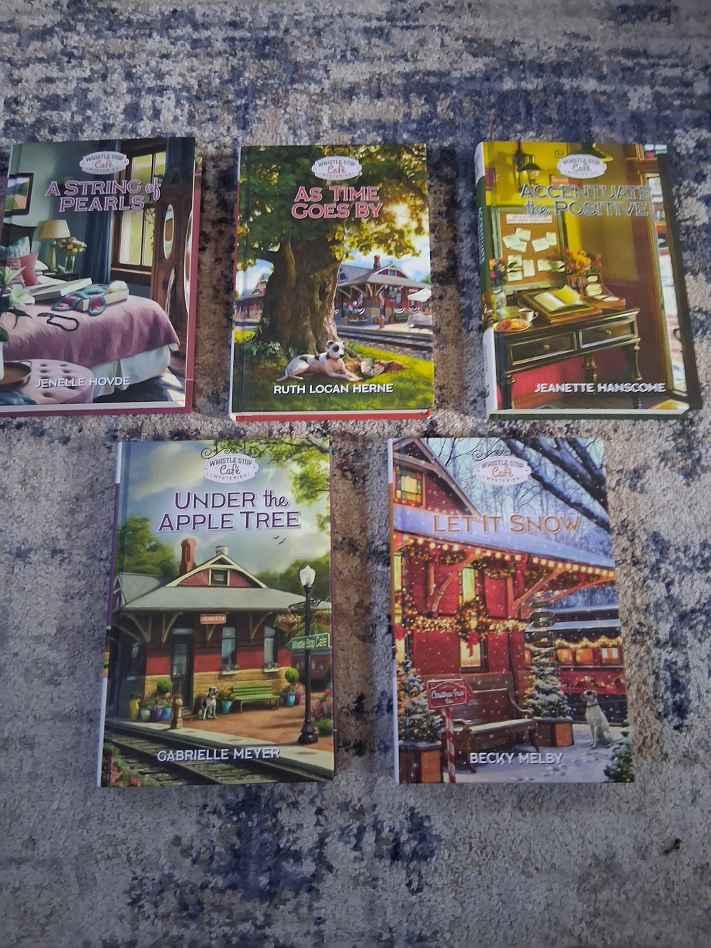 Whistle Stop Cafe Book Set — Pastel Multi-Color Paperback Collection